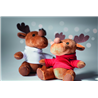 Pluszowy renifer w swetrze RUDOLPH