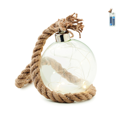 Szklana bombka lampka LED BAUBLI