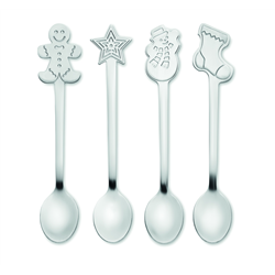 Zestaw 4 świątecznych łyżeczek CHIP SET