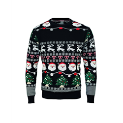 Świąteczny sweter LED S/M SHAMIS