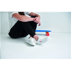 Trampki z PU 40 BLANCOS
