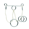 2 metalowe łamigłówki CONNECTION