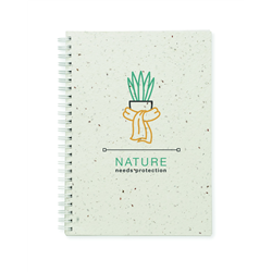 Notes A5 z papieru siewnego SEED RING