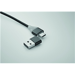 Kabel ładujący 4 w 1 typu C BLUE