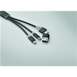 Kabel ładujący 4 w 1 typu C BLUE