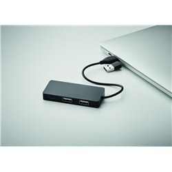 3-portowy hub USB kabel 20cm HUB-C