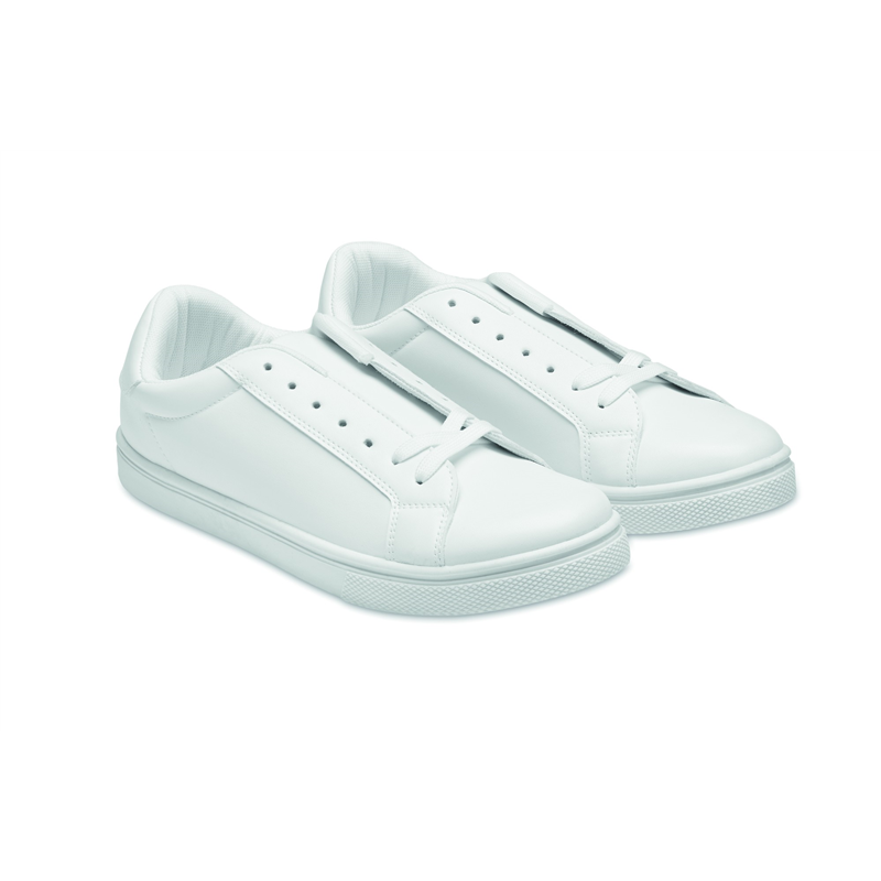 Trampki z PU rozmiar 46 BLANCOS