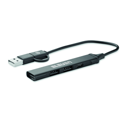 Hub USB z 4 portami 19 cm CURRENT