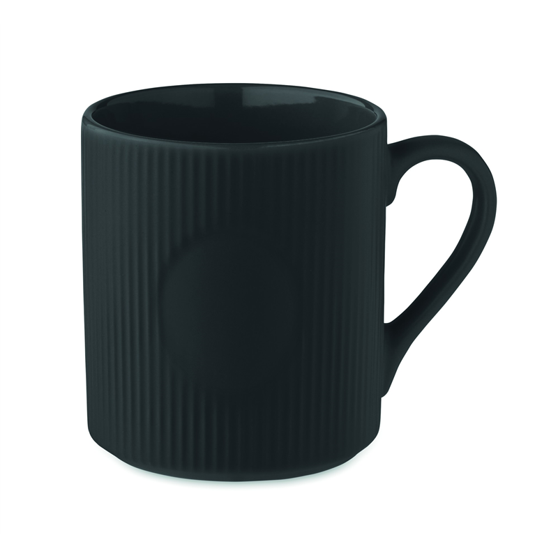 Kubek ceramiczny w prążki 340 m RIBMUG