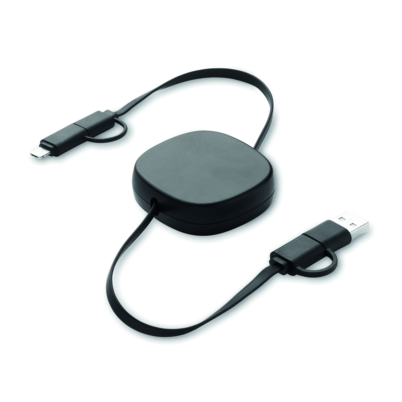 Zwijany kabel ładujący o mocy 6 LINEA