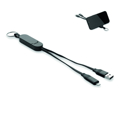Brelok z kablami 60W z ABS z recyk CABO