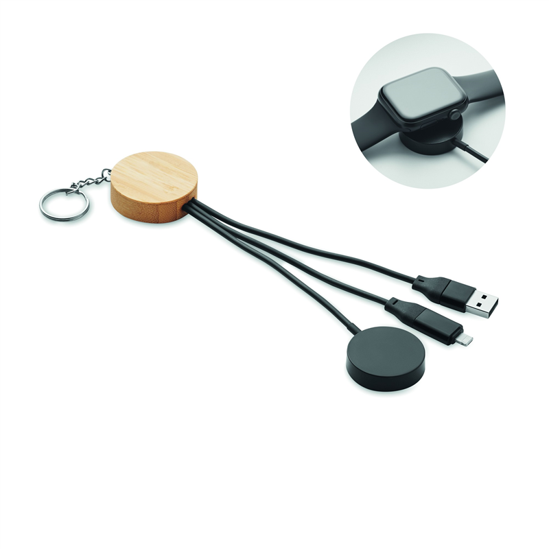 Brelok z kablem 4 w 1 60W BULE