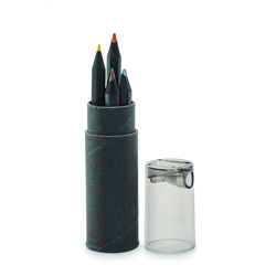 6 czarnych kredek NEGRO