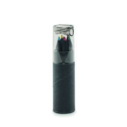6 czarnych kredek NEGRO