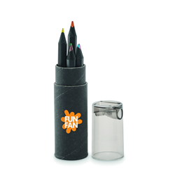6 czarnych kredek NEGRO