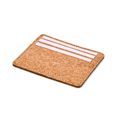 Korkowe etui na karty z RFID WALLK