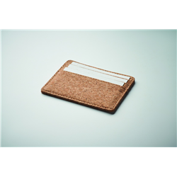 Korkowe etui na karty z RFID WALLK