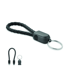 Brelok z kablem USB-C FAULETI LOOP