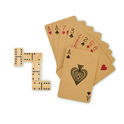 Zestaw domino i karty DOMI&CARDS