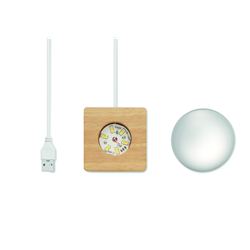 Szklana kula LED LIGHT