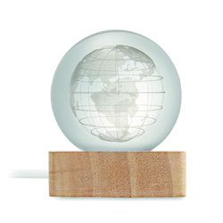 Szklana kula LED GLOBE LIGHT
