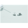 Kabel do ładowania 2 w 1 typ C ICAB