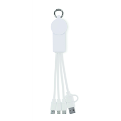 Kabel do ładowania 2 w 1 typ C ICAB