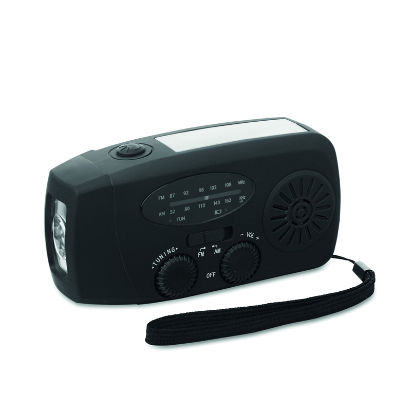 Przenośne radio z latarką LED ONDA