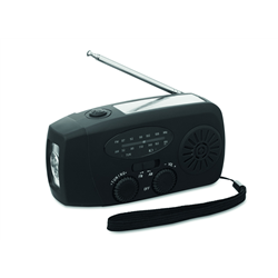 Przenośne radio z latarką LED ONDA