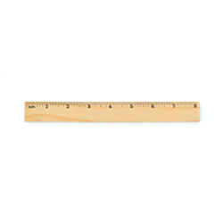 Drewniana linijka 20 cm RULER20