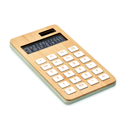 12-cyfrowy kalkulator, bambus CALCUBIM
