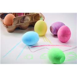 6 kredowych jajek w pudełku TAMAGO