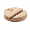 Stojak na telefon brzozowy GROW ROUND STAND
