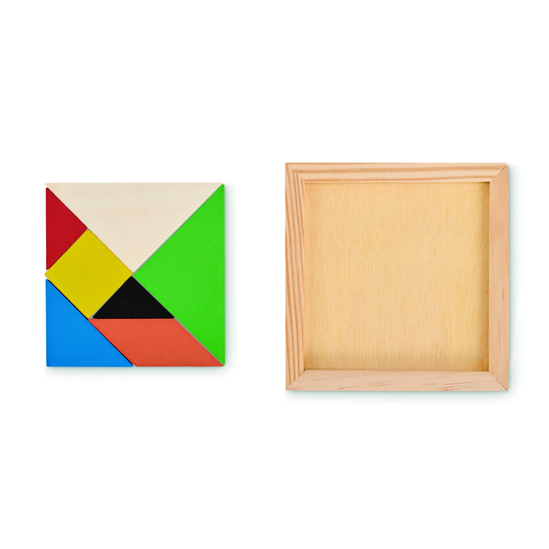 Drewniane puzzle Tangram TANGRAM