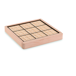 Drewniana gra planszowa sudoku SUDOKU