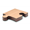 Zestaw 4 podstawek puzzli LEPY