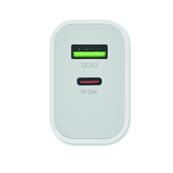 Ładowarka USB 18W 2 porty PORT