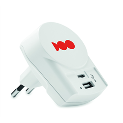 Ładowarka Euro USB (AC) 27W EURO USB CHARGER A/C