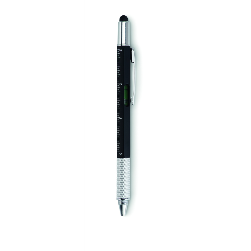 Długopis poziomica z linijką TOOLPEN