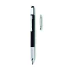 Długopis poziomica z linijką TOOLPEN