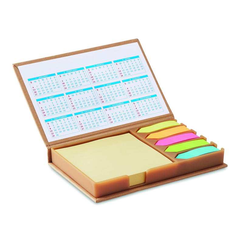 Zestaw biurkowy z kalendarzem MEMOCALENDAR