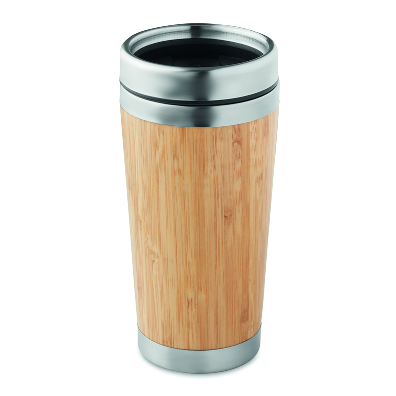 Bambusowy kubek podróżny 400ml RODEODRIVE+