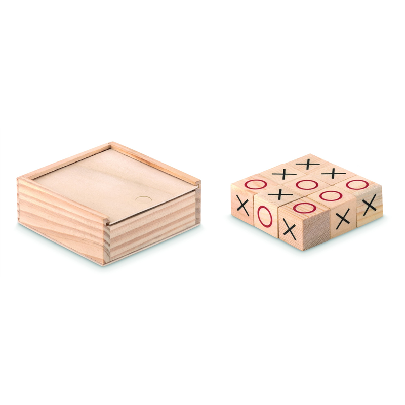 Gra drewniana TIC TAC TOE