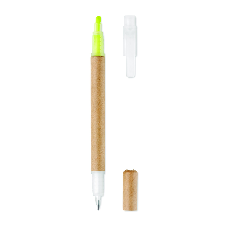 Zakreślacz kartonowy 2 w 1 DUO PAPER