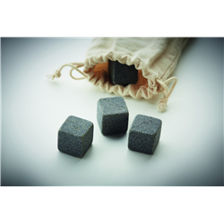 4 kamienne kostki lodu w etui ROCKS